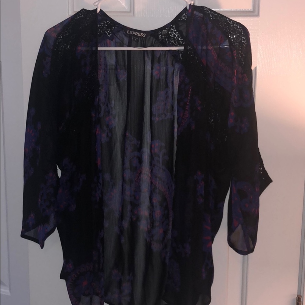 Short kimono/cover up